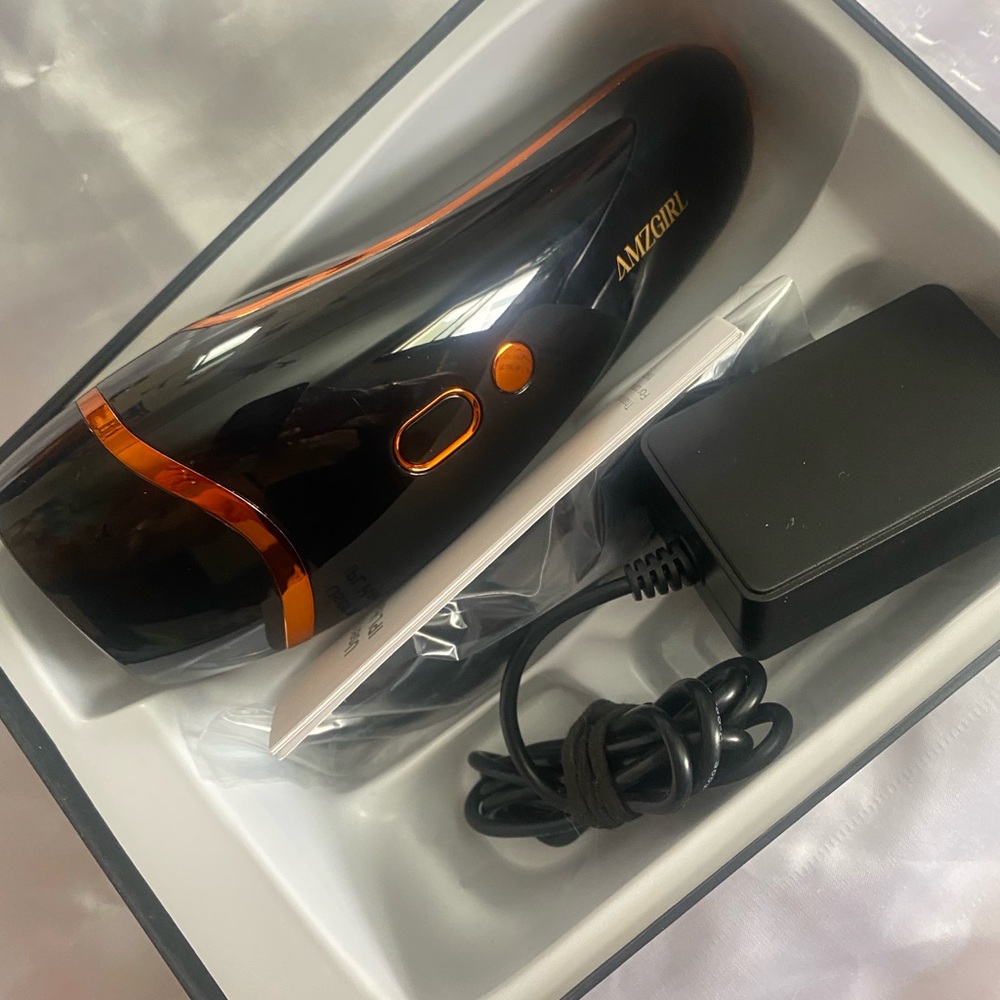 Brand new, in box. IPL device. Rid one of hair with pulsing lights. Permanently